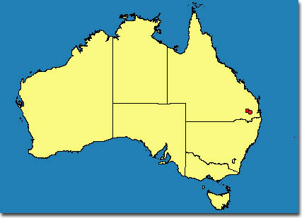 Distribution Encarsia oakeyensis